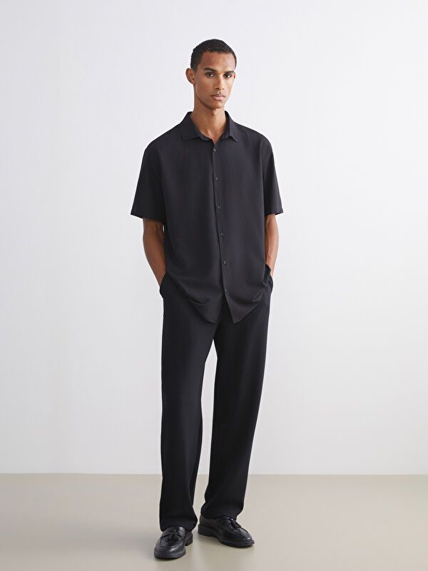 Moudda LC Waikiki - Chemise manches courtes en tissu pour Homme - Tunisie 2