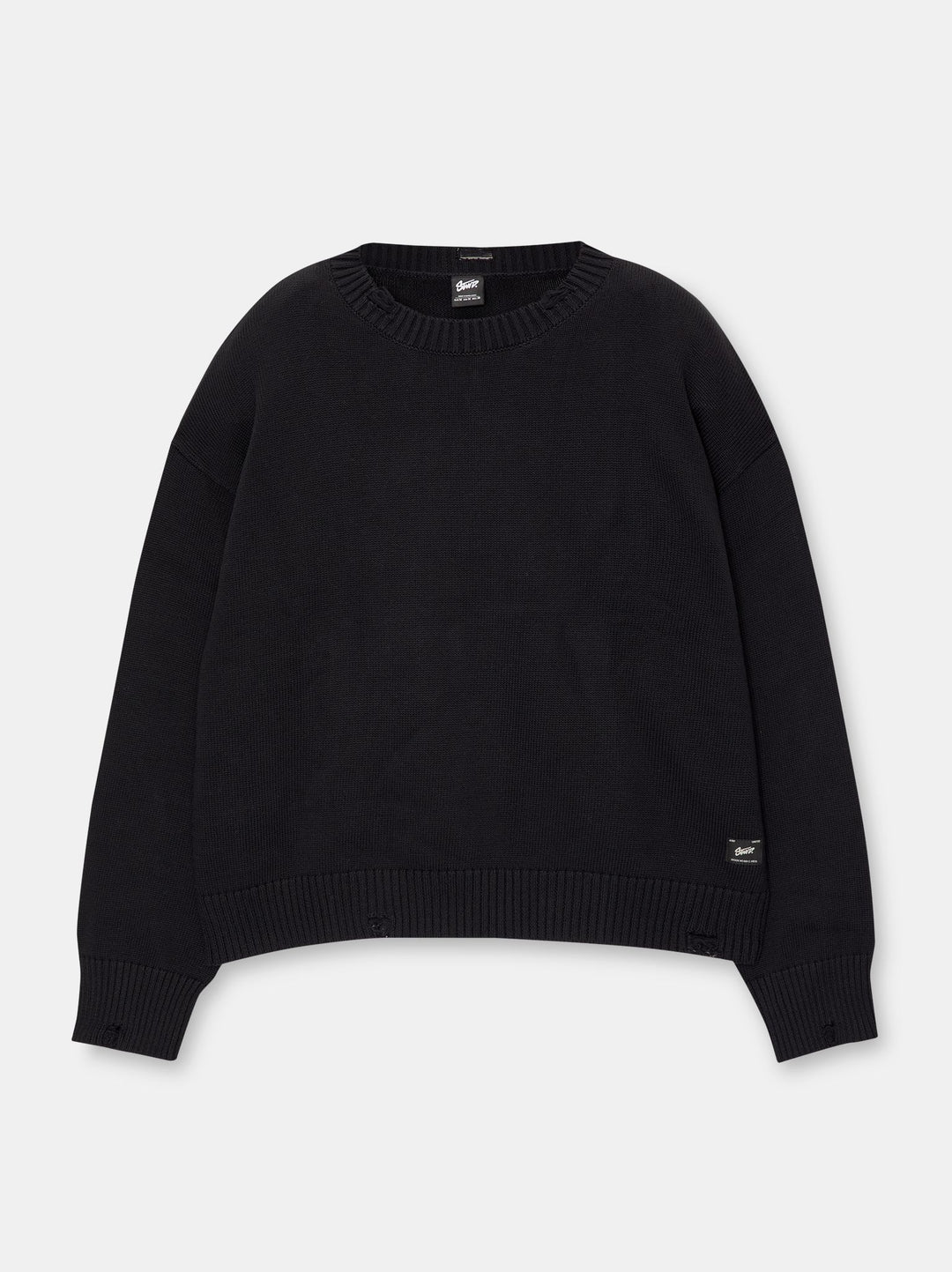 Moudda PULL & BEAR - Pull Manches Longues STWD Déchiré et Imprimé - Tunisie 5