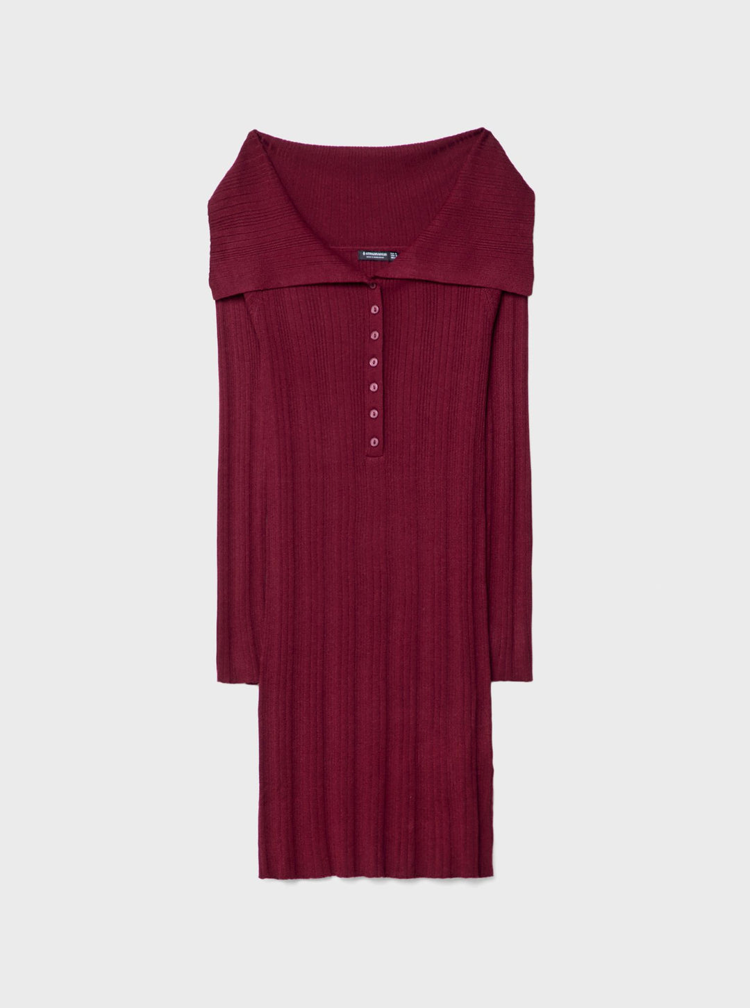 Moudda STRADIVARIUS - Robe en Maille Mini Encolure Bateau - Tunisie 3