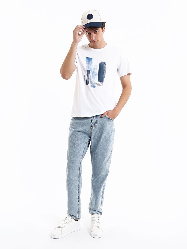 Moudda LC Waikiki - T-shirt imprimé manches courtes en jersey - Tunisie 2