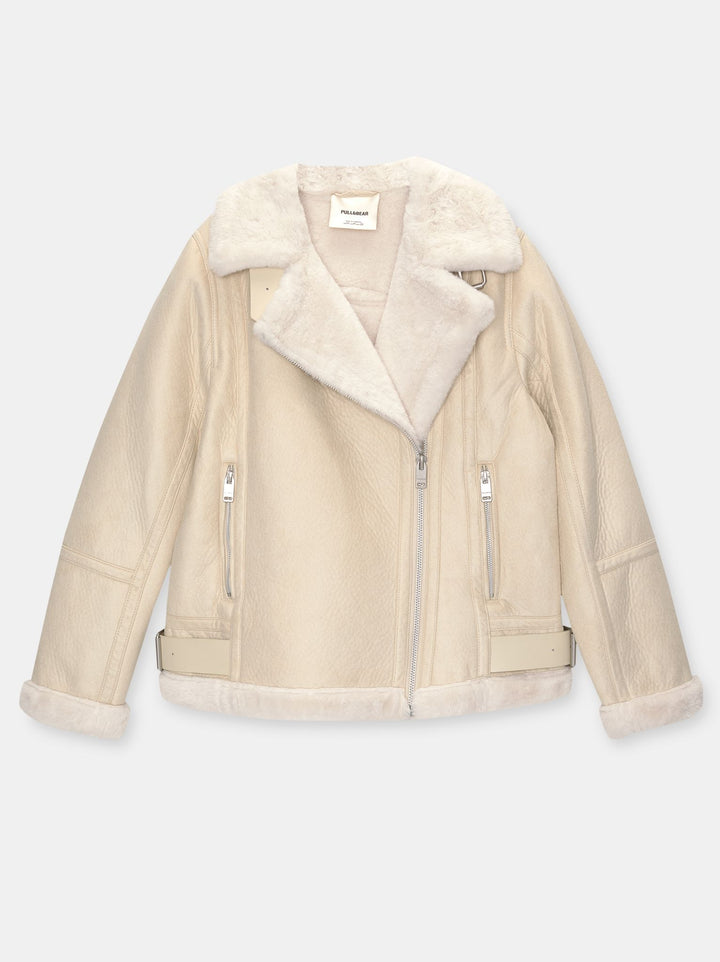 Moudda PULL & BEAR - Veste Double Face Longue Basique Spécial En Ligne - Tunisie 1