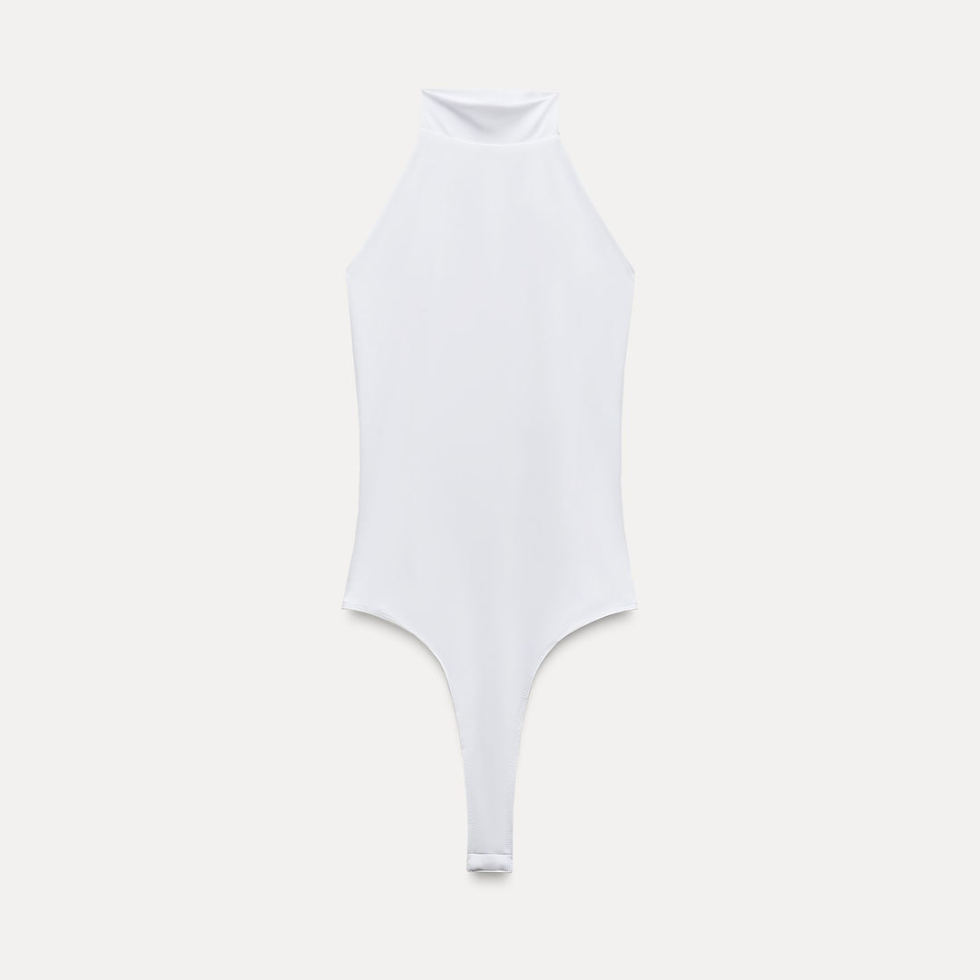 Moudda ZARA - Justaucorps bustier effet seconde peau, dos dénudé - Tunisie 2