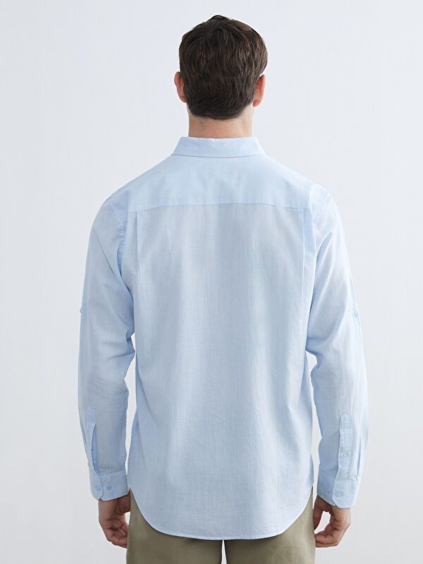 Moudda LC Waikiki - Chemise manches longues en tissu pour Homme - Tunisie 4