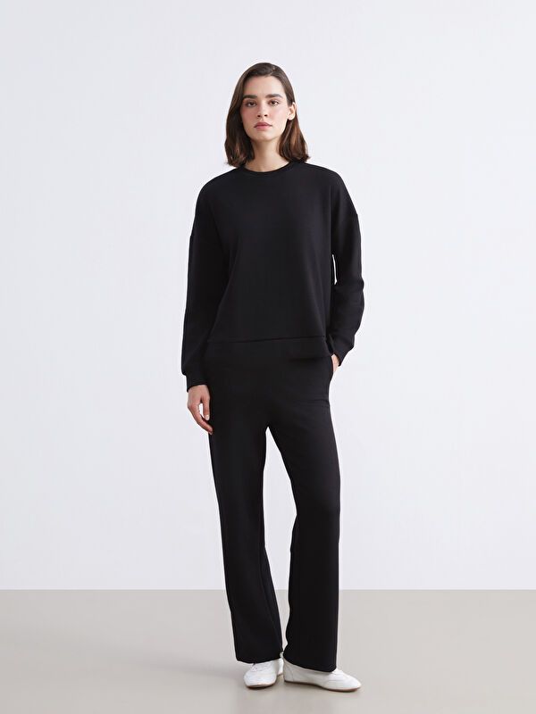 Moudda LC Waikiki - Sweatshirt en jersey Femme Noir - Tunisie 2