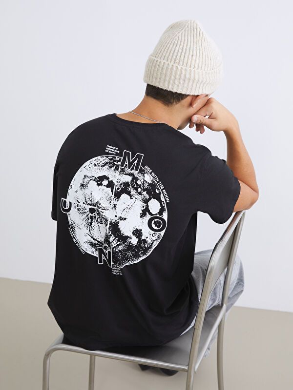 Moudda LC Waikiki - T-shirt imprimé manches courtes en jersey - Tunisie 1