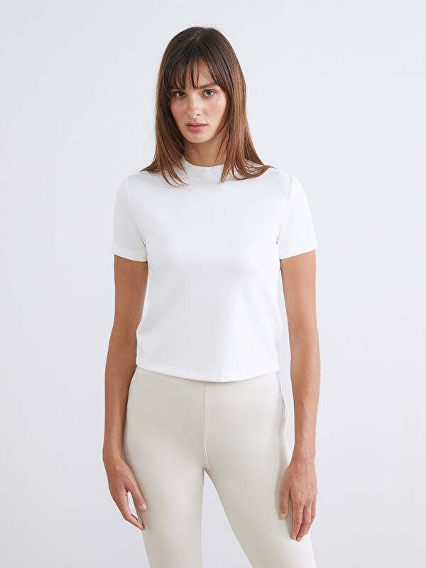 Moudda LC Waikiki - Body basique manches courtes en jersey pour Femme - Tunisie 1