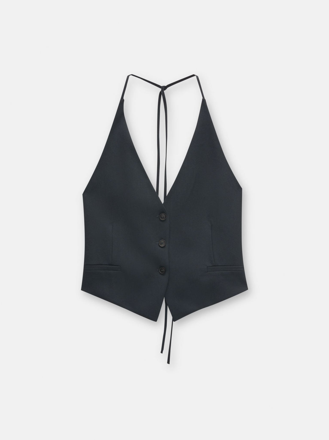 Moudda PULL & BEAR - Gilet Fluide Dos Ouvert Collection Marino - Tunisie 3