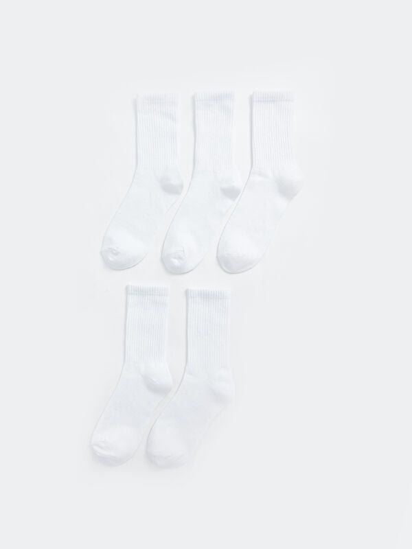 Moudda LC Waikiki - Chaussettes courtes Garçon Buxe blanc - Tunisie 1
