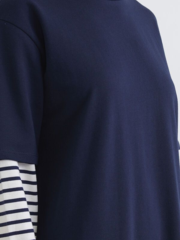 Moudda LC Waikiki - Robe manches longues en jersey pour Femme - Tunisie 3