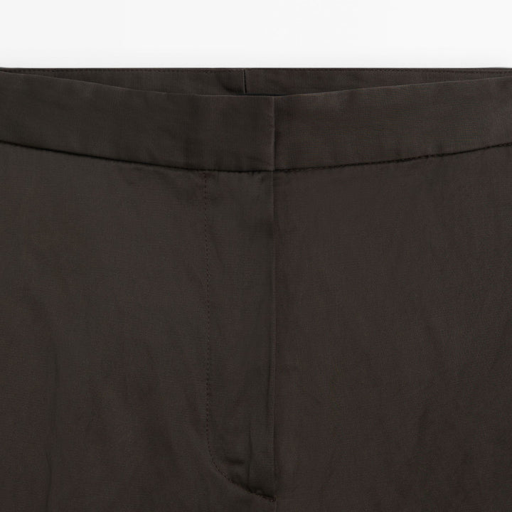 Moudda Massimo Dutti - Pantalon tonneau satiné froissé - Tunisie 4