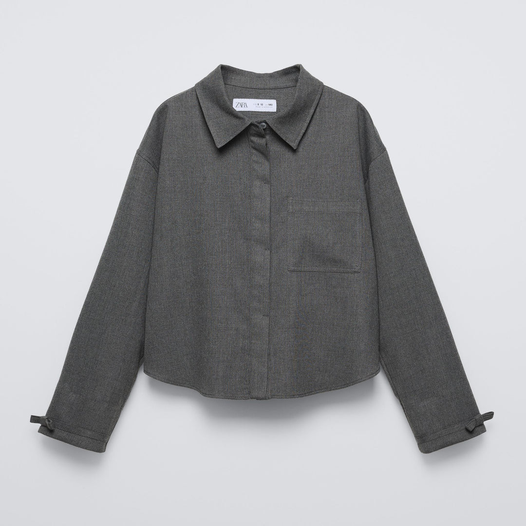 Moudda ZARA - Chemise fille petits nœuds manches courtes - Tunisie 2