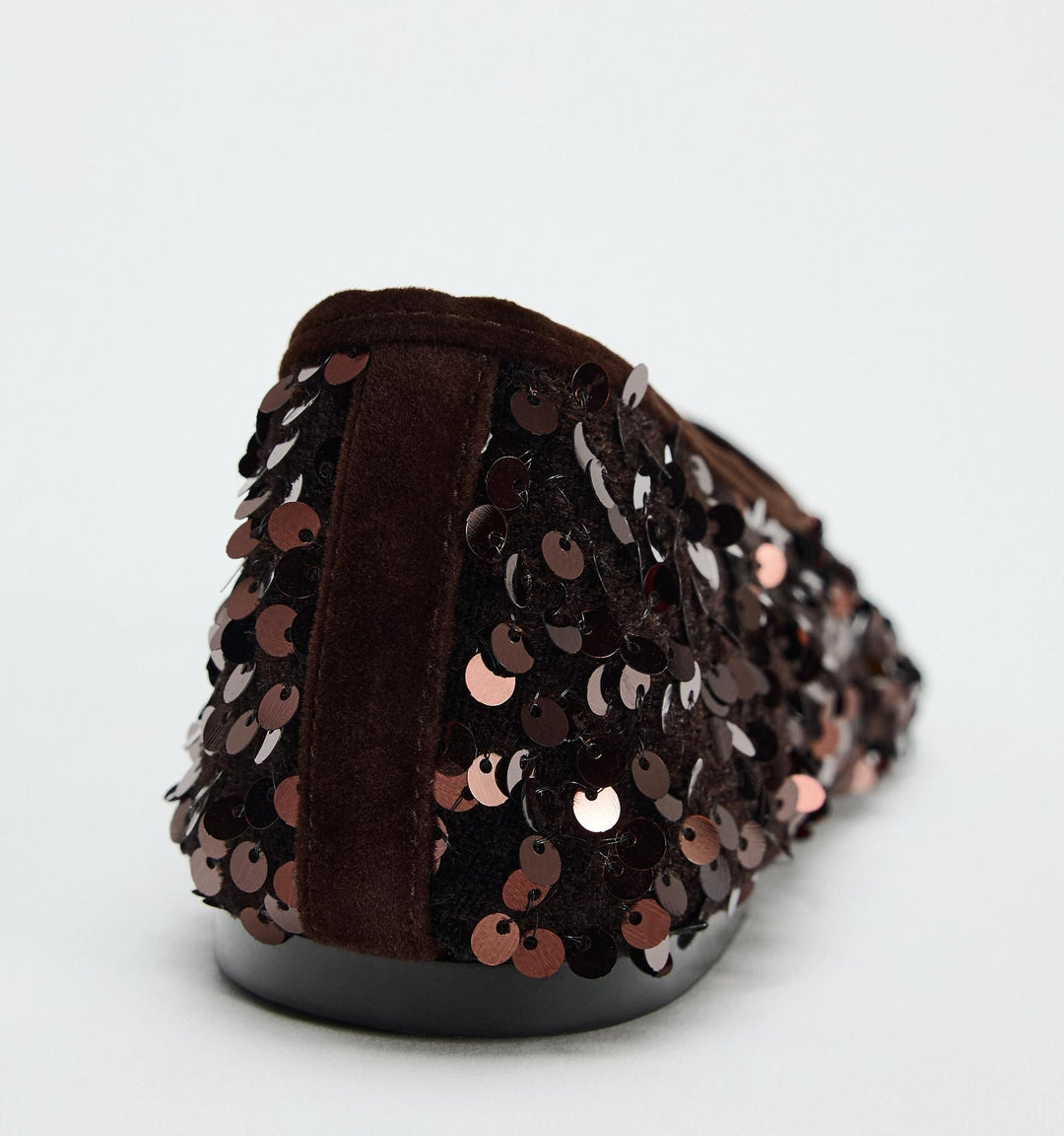 Moudda ZARA - Ballerines velours pailletées - Tunisie 1