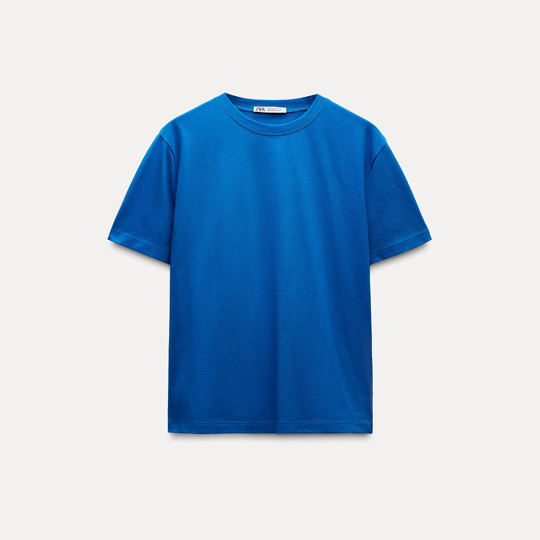 Moudda ZARA - T-shirt Basique Col Rond - Tunisie 1