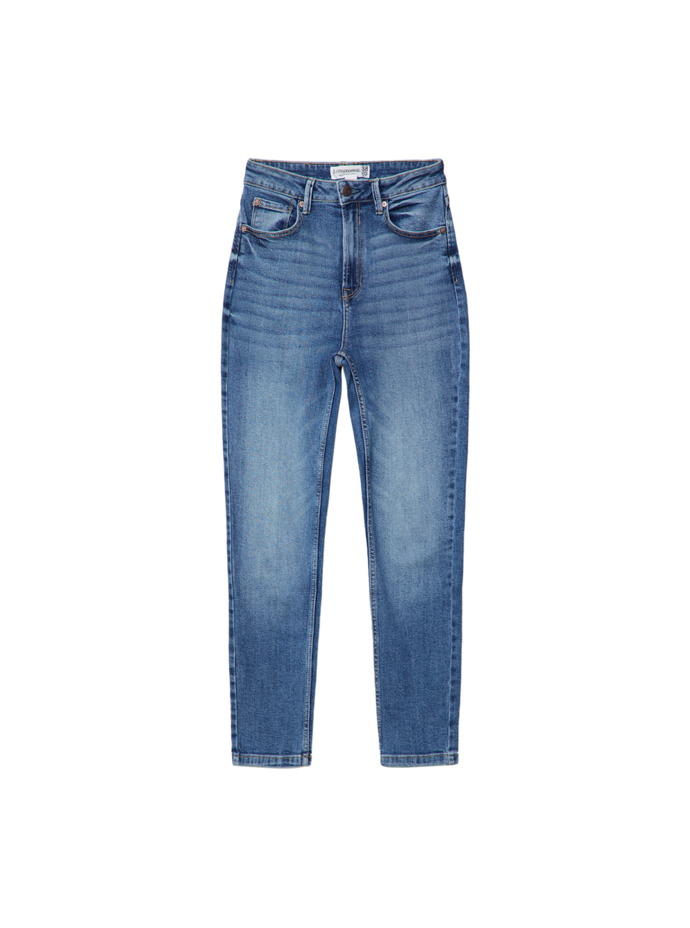 Moudda STRADIVARIUS - Jean Mom Slim Denim 50% Bio - Tunisie 2