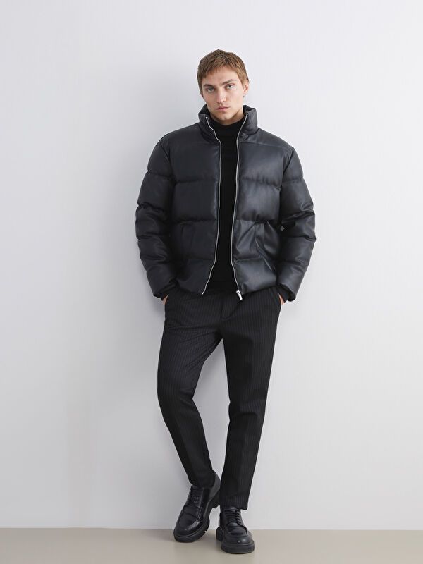 Moudda LC Waikiki - Manteau d'hiver en similicuir pour Homme - Tunisie 2