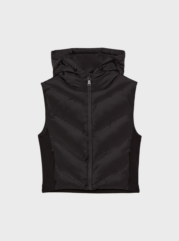 Moudda STRADIVARIUS - Gilet Matelassé Court en Maille dans le Dos - Tunisie 1