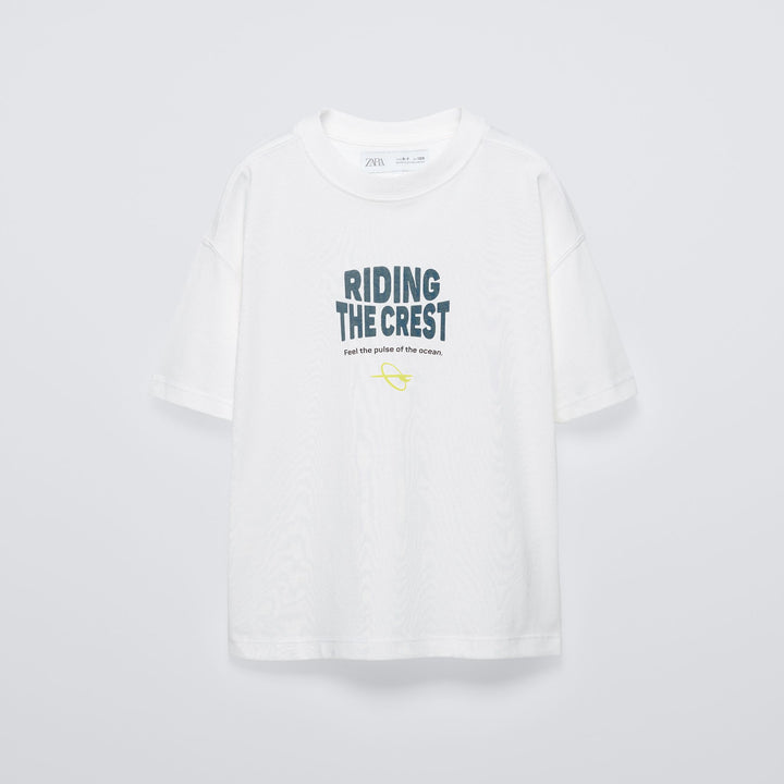 Moudda ZARA - T-shirt manches courtes citron-vert - Tunisie 1