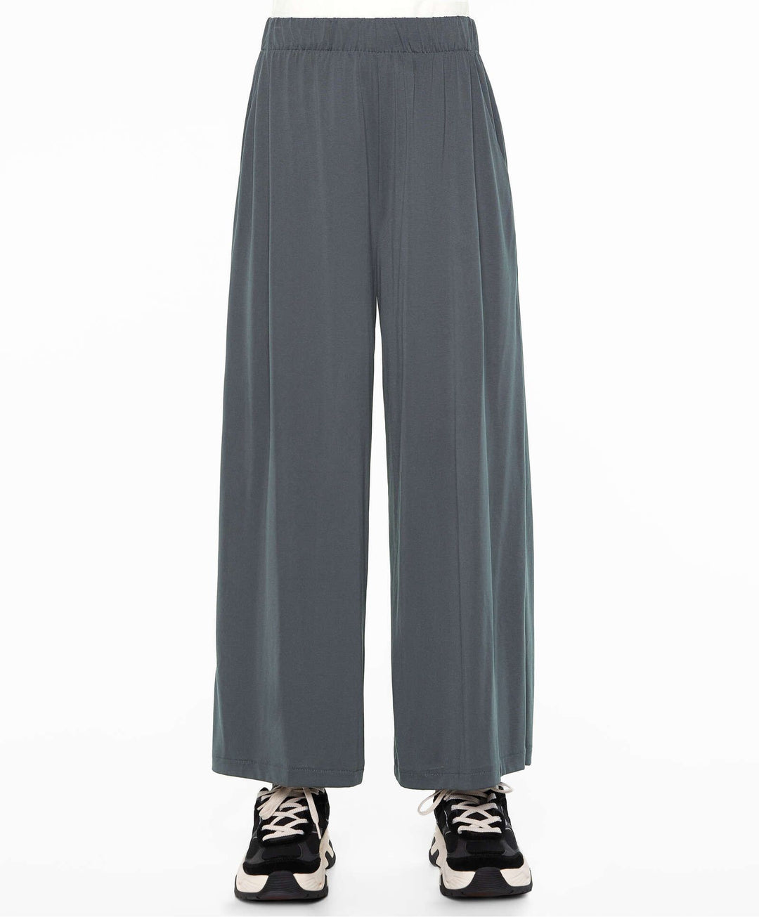 Moudda Oysho - Pantalon Crop Large Modal Polyester - Tunisie 5