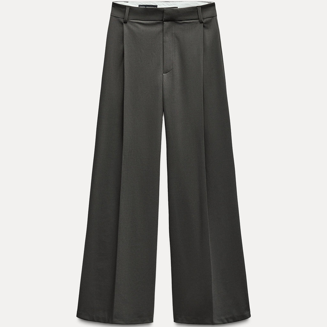 Moudda ZARA - Pantalon fluide poches pli coordonné - Tunisie 1