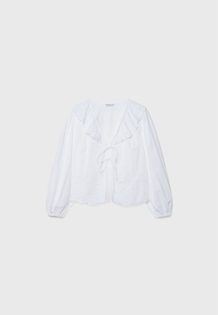 Moudda STRADIVARIUS - Chemise Brodée au Col - Tunisie 2
