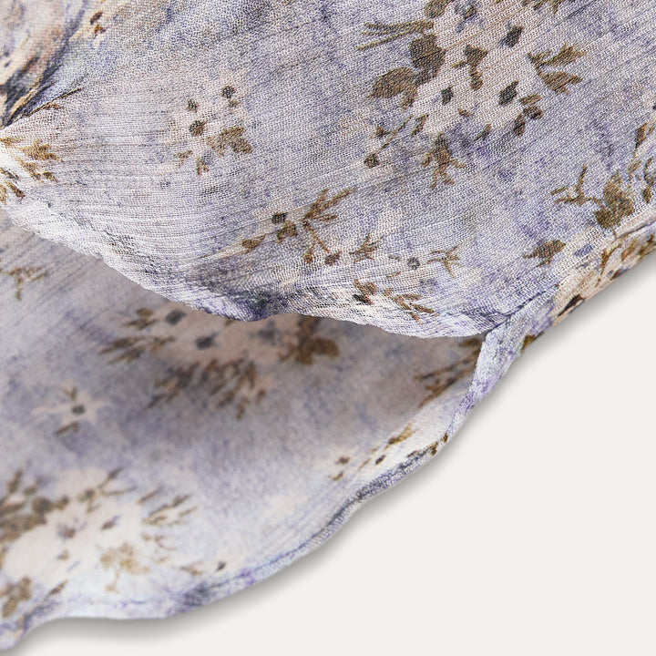 Moudda ZARA - Blouse ample bambou mini-fleurs nœud - Tunisie 4