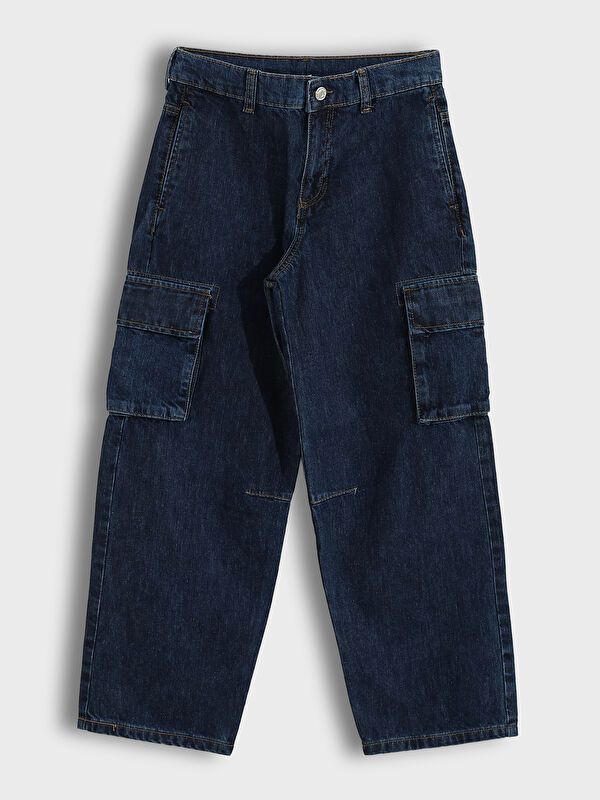 Moudda LC Waikiki - Pantalon tissé en denim Garçon Rodéo noir - Tunisie 1
