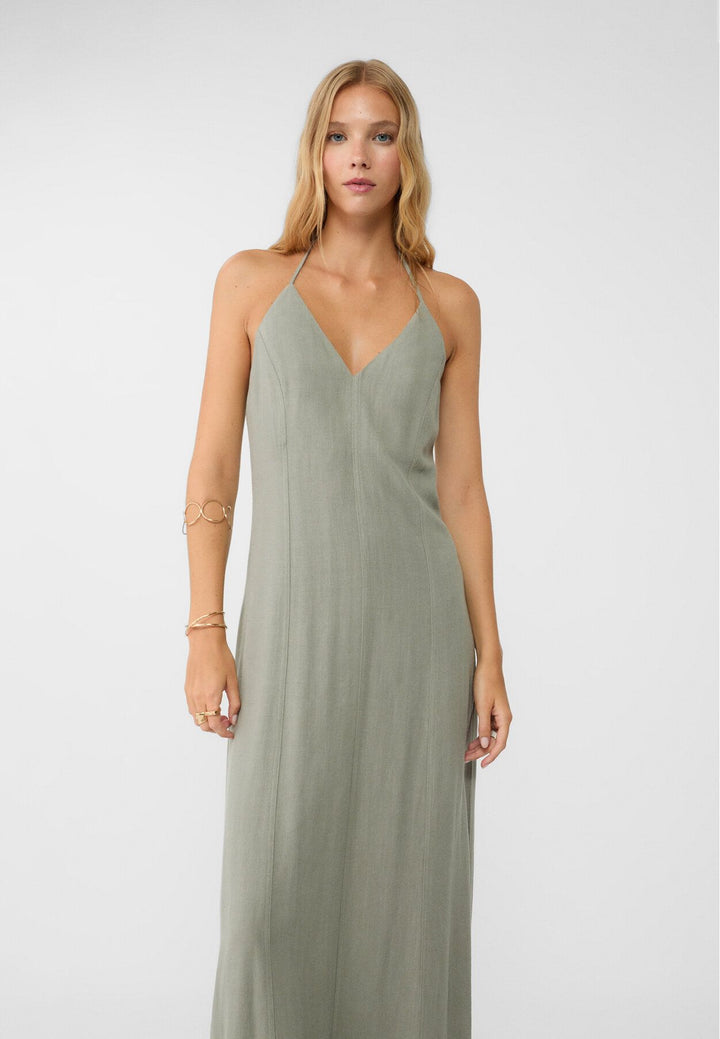 Moudda STRADIVARIUS - Robe Midi Halter Rustique - Tunisie 3