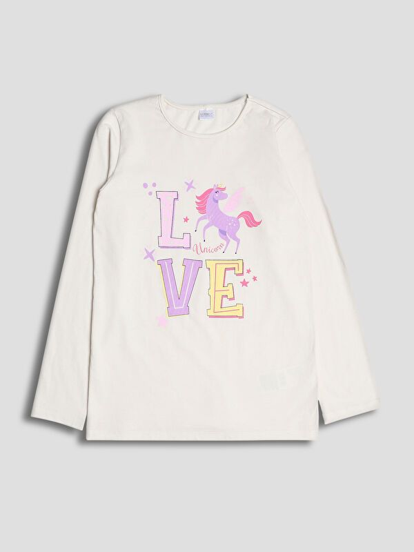 Moudda LC Waikiki - Pyjama manches longues en jersey mi-saison pour Fille - Tunisie 2