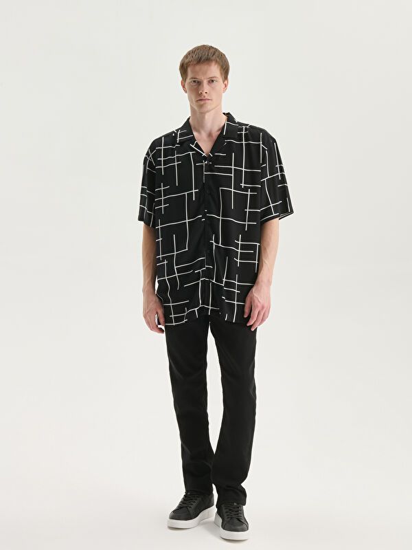 Moudda LC Waikiki - Chemise imprimée manches courtes en tissu tissé pour Homme - Tunisie 2