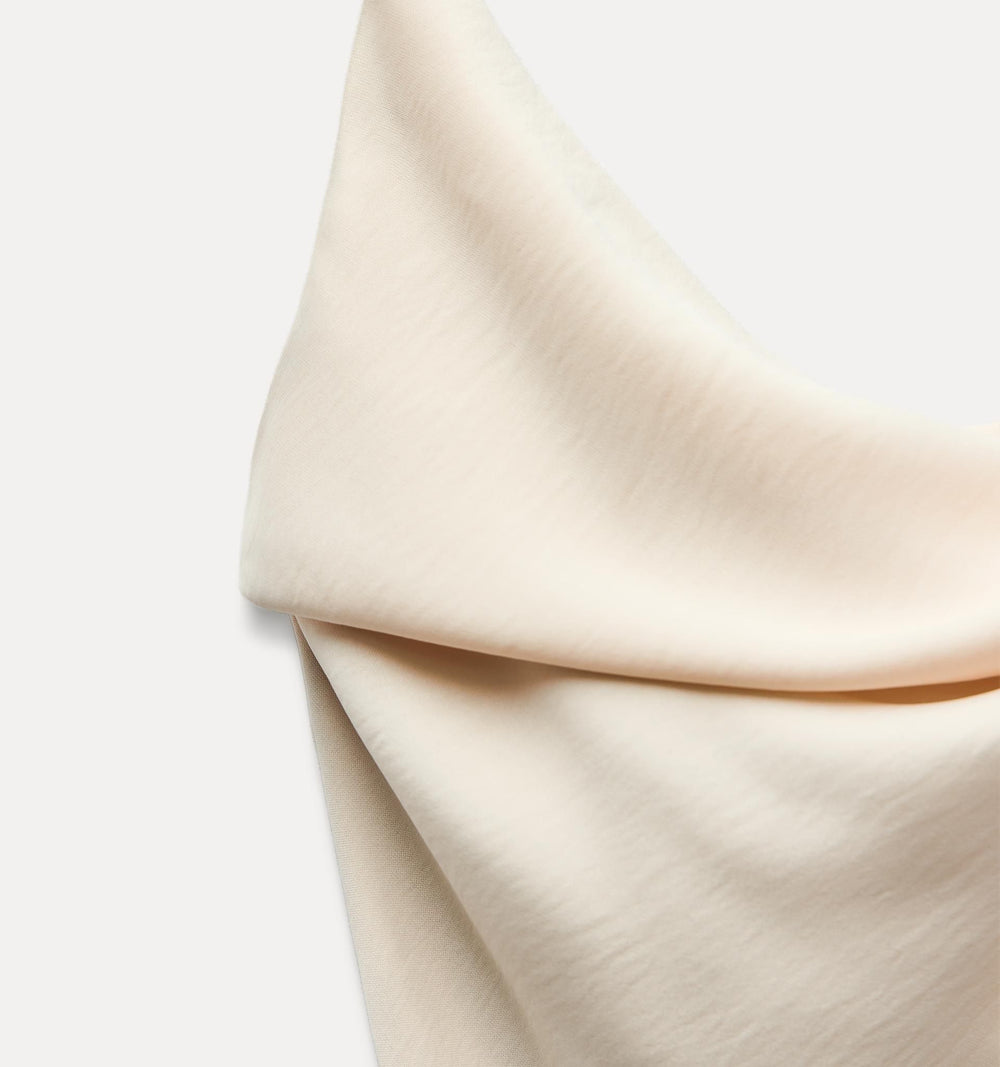 Moudda ZARA - Robe de lingerie mi-longue en satin - Tunisie 2