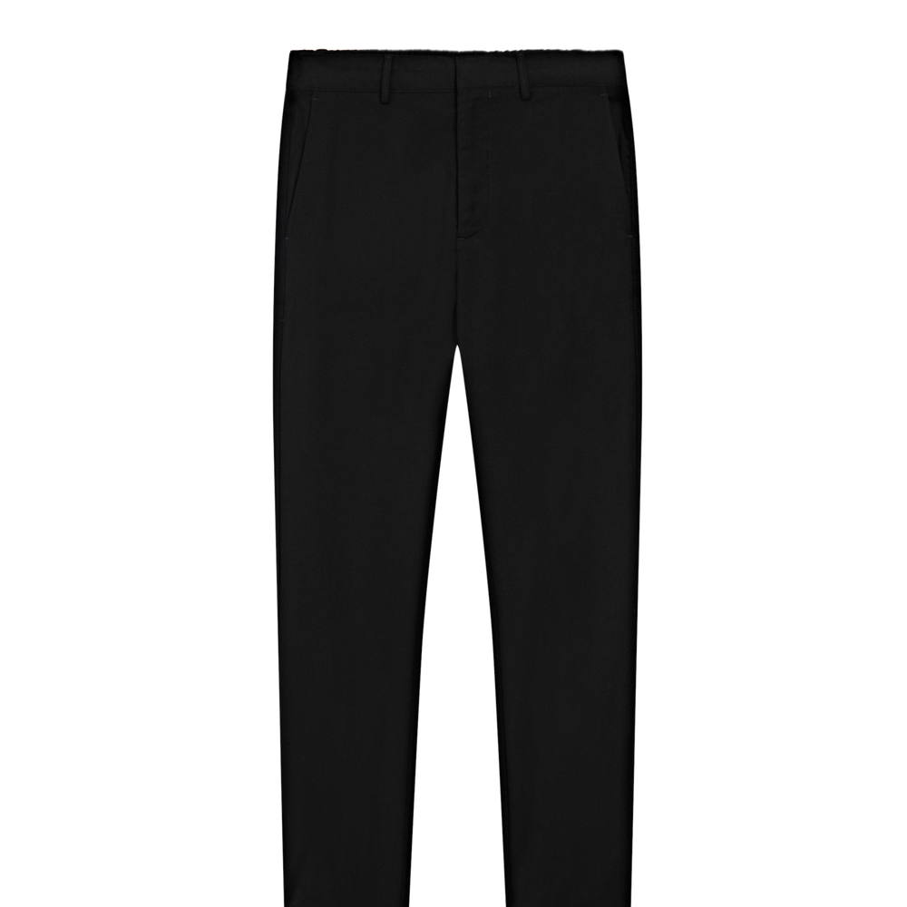 Moudda Massimo Dutti - Pantalon flanelle noire – ensemble élégant - Tunisie 2