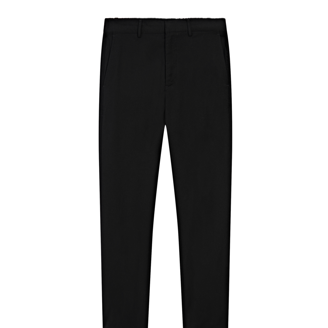 Moudda Massimo Dutti - Pantalon flanelle noire – ensemble élégant - Tunisie 2