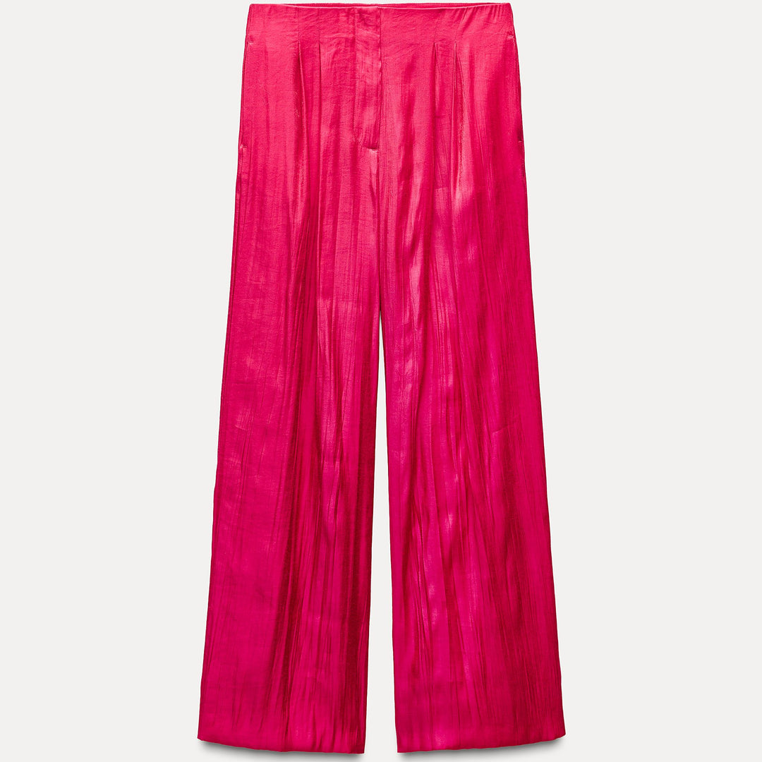 Moudda ZARA - Set pantalon ample fluide froissé - Tunisie 2