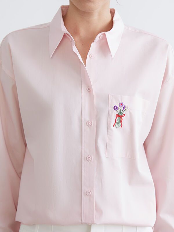 Moudda LC Waikiki - Chemise manches longues en tissu maternité - Tunisie 3