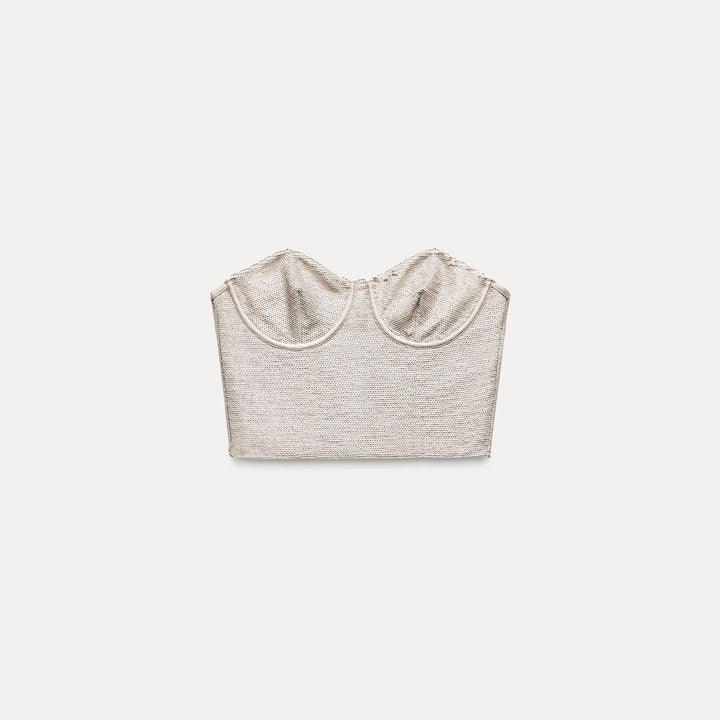 Moudda ZARA - Corset Bustier à Séquins - Tunisie 1