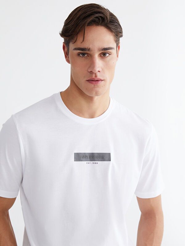 Moudda LC Waikiki - T-shirt imprimé manches courtes en jersey pour Homme - Tunisie 1