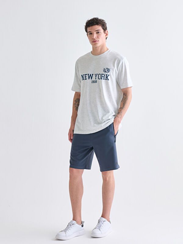 Moudda LC Waikiki - T-shirt imprimé manches courtes en jersey pour Homme - Tunisie 2