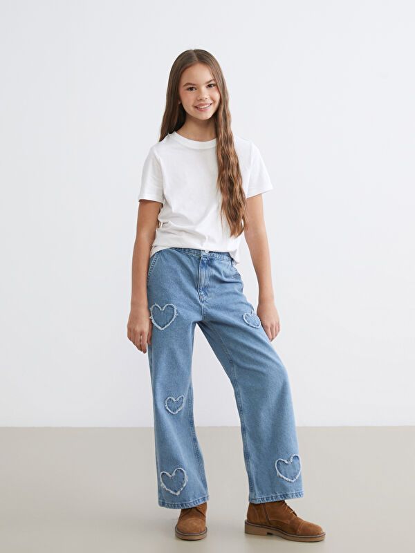 Moudda LC Waikiki - pantalon tissé en jean pour Filles - Tunisie 5