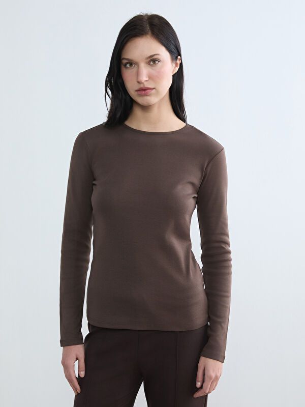 Moudda LC Waikiki - Body basique manches longues en jersey - Tunisie 5