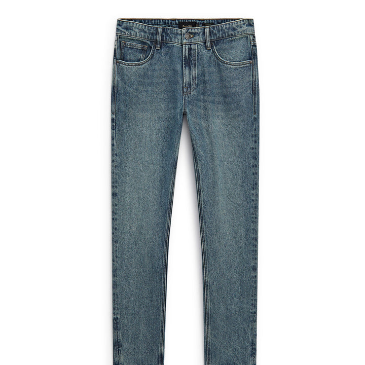 Moudda Massimo Dutti - Pantalon jean dirty stone coupe fuselée - Tunisie 3