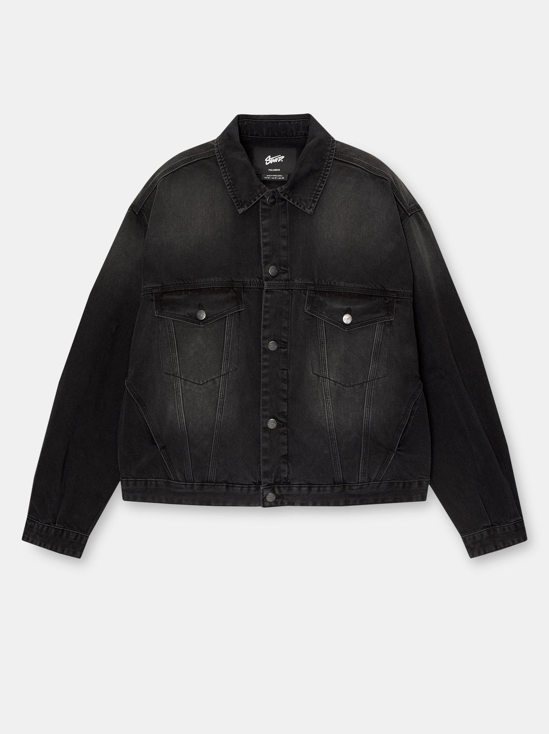 Moudda PULL & BEAR - Veste Vintage Boxy Trucker STWD - Tunisie 2