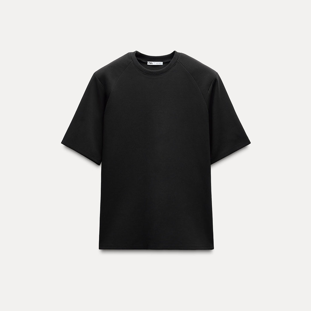 Moudda ZARA - T-shirt Épaulettes à Boucle - Tunisie 1