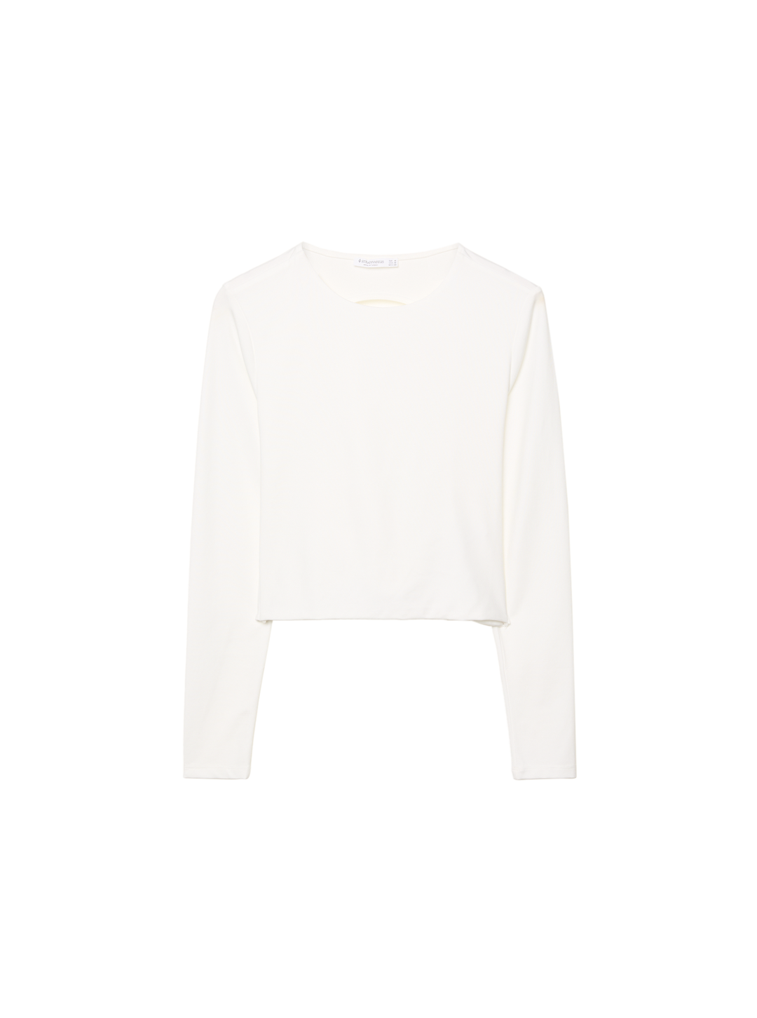 Moudda STRADIVARIUS - T-Shirt Cropped Manches longues Dos Nu - Tunisie 3