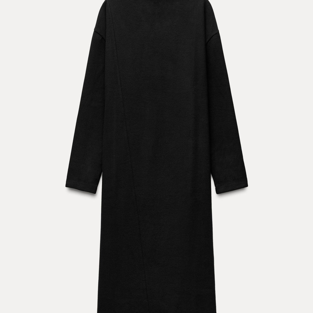 Moudda ZARA - Robe mi-longue col bateau toucher doux - Tunisie 1