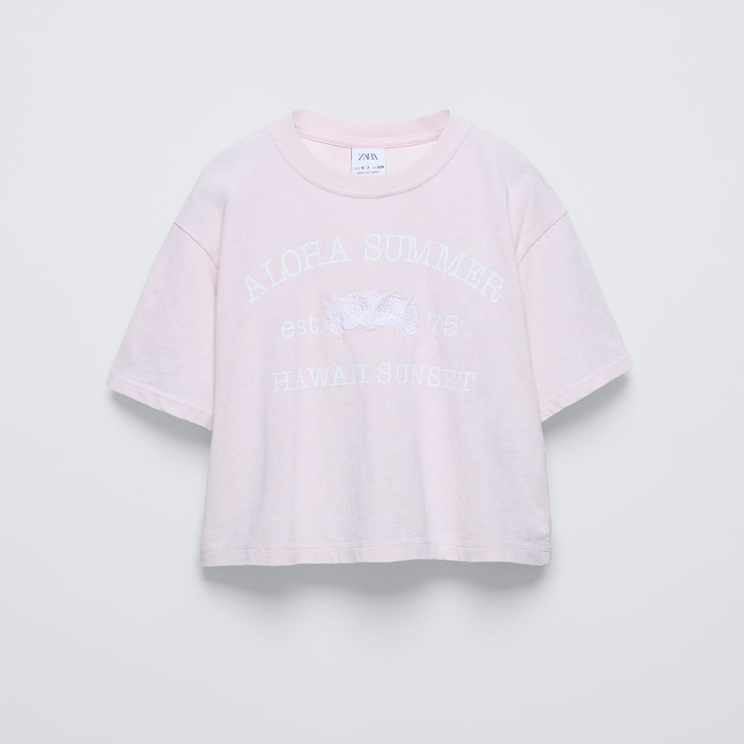 Moudda ZARA - T-shirt Aloha hibiscus - Tunisie 2