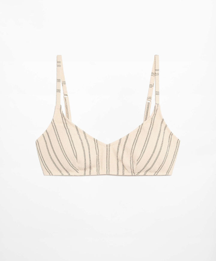 Moudda Oysho - Top Bikini Rayé Rustique - Tunisie 5