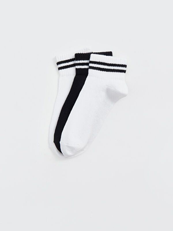Moudda LC Waikiki - Chaussettes pour sneakers Femme Blanc optique - Tunisie 2