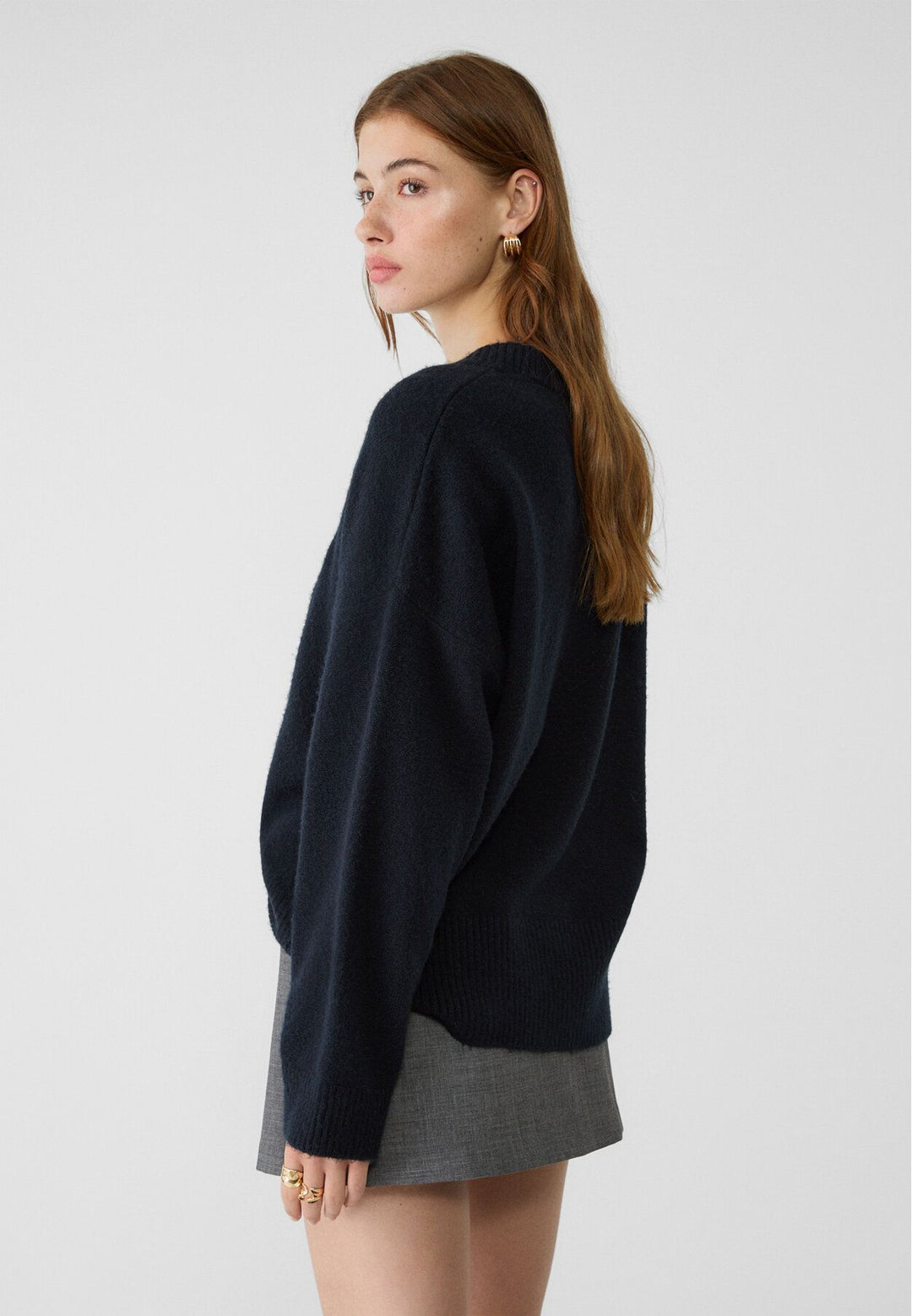 Moudda STRADIVARIUS - Pull Basique Col Carré Soft Touch - Tunisie 5