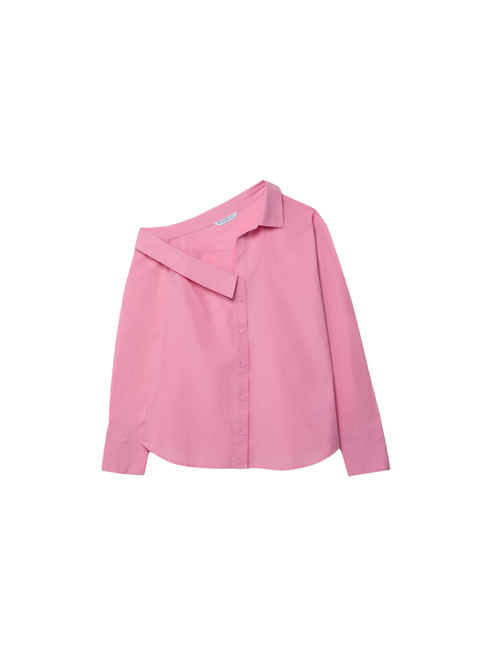 Moudda STRADIVARIUS - Chemise en Popeline à Col et Manches Asymétriques - Tunisie 2