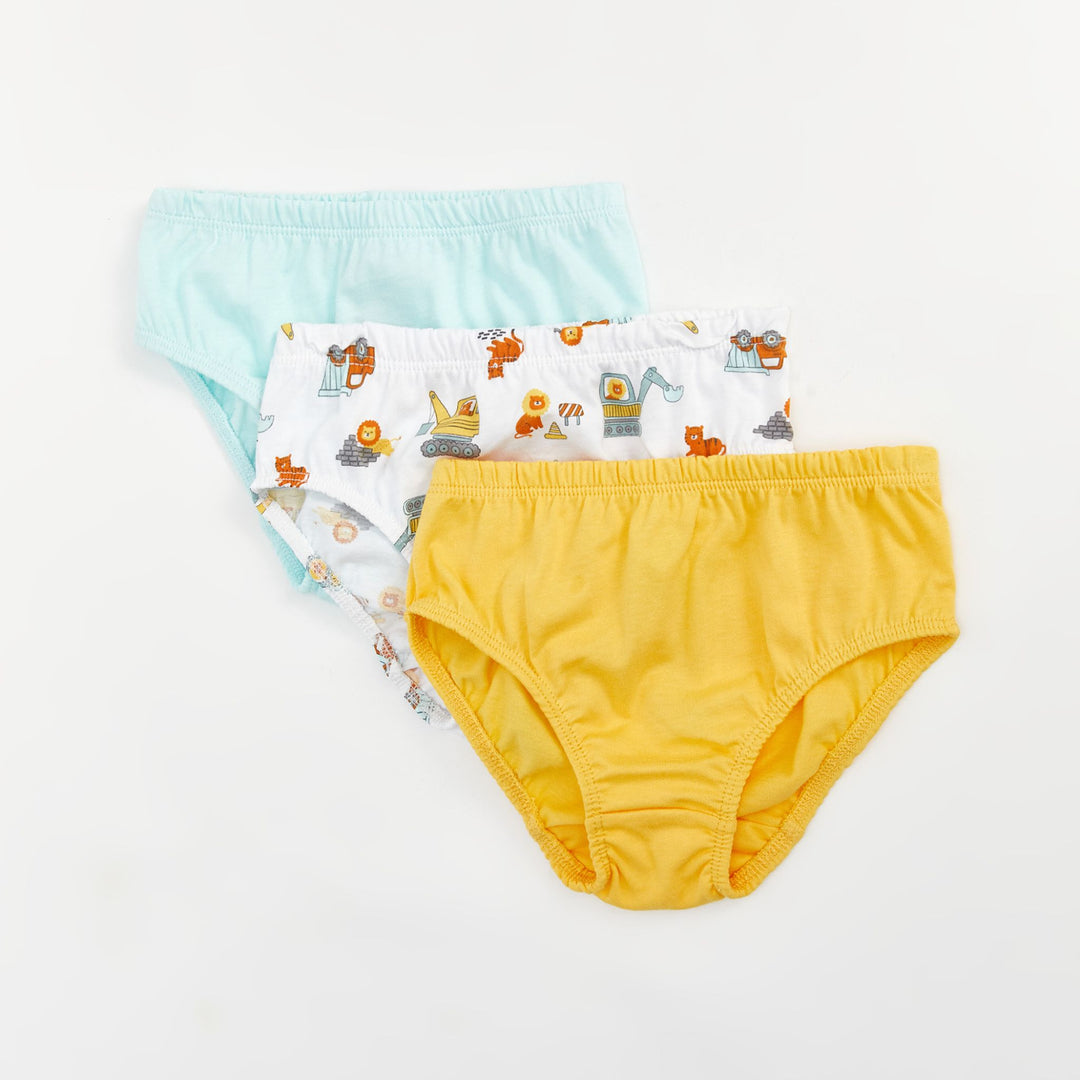 Moudda LC Waikiki - Slip jersey Garçon Imprimé écru - Tunisie 1
